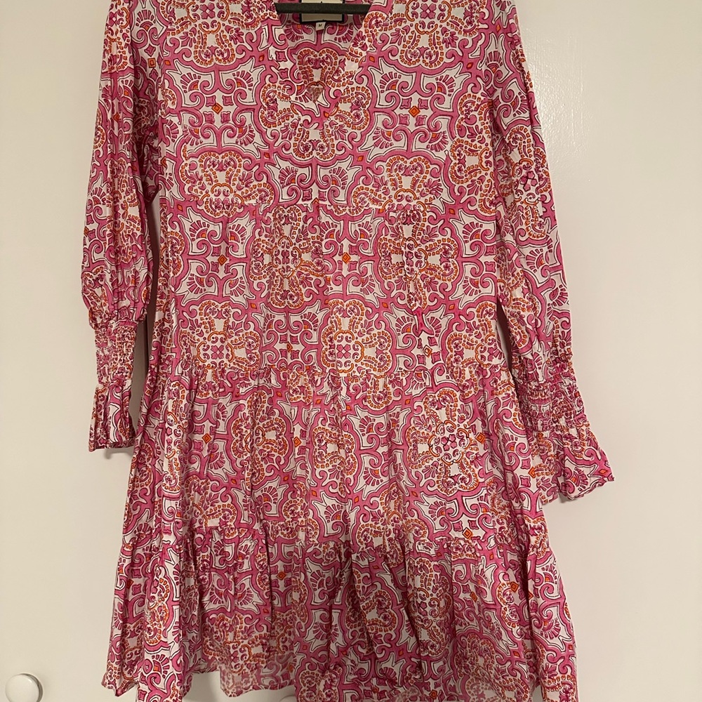 Tuckernuck Kenzo Pink and White Patterned Dress